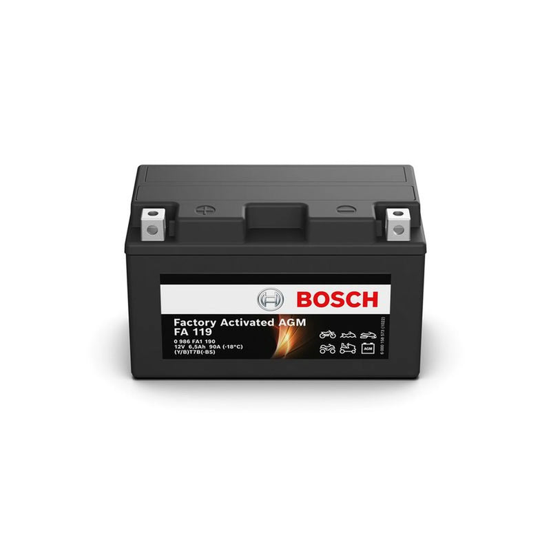 Bosch Batteries Battery 12V 6.5Ah 90A FA119