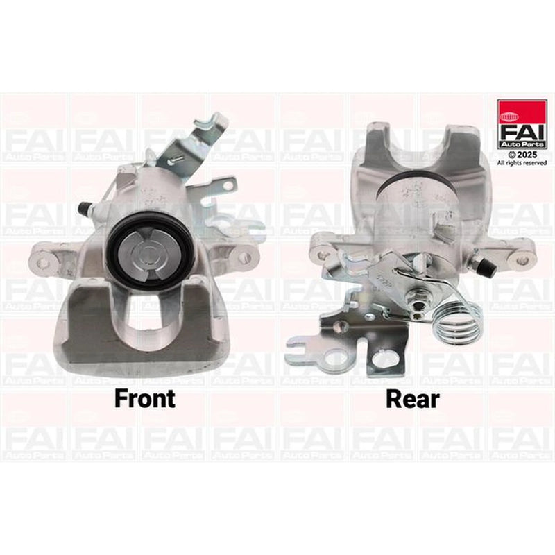 FAI Brake Caliper Assembly Rear Left fits VW Caddy III 2004-2015 1.4 1.6 1.9 2.0