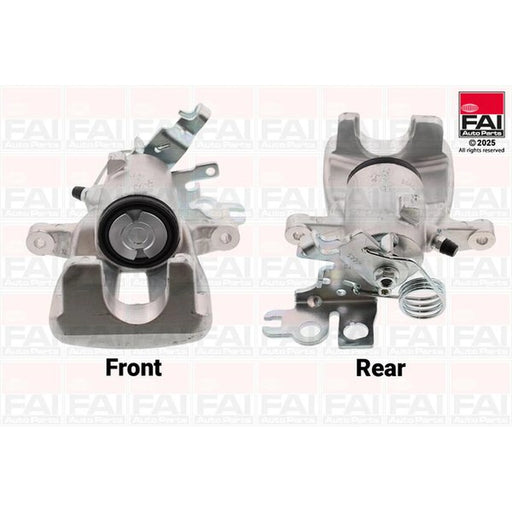 FAI Brake Caliper Assembly Rear Left fits VW Caddy III 2004-2015 1.4 1.6 1.9 2.0