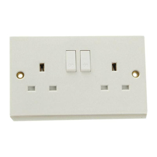 Smj Switched Socket 2-Gang 13A Trade Pack SMJ - NN4 Online