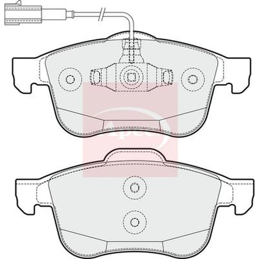 Apec Front Brake Pad Set PAD1794