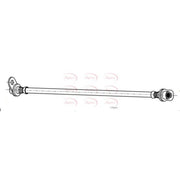 Apec Brake Hydraulic Hose Line Rear Right fits Mitsubishi Asx 2010 on 1.6