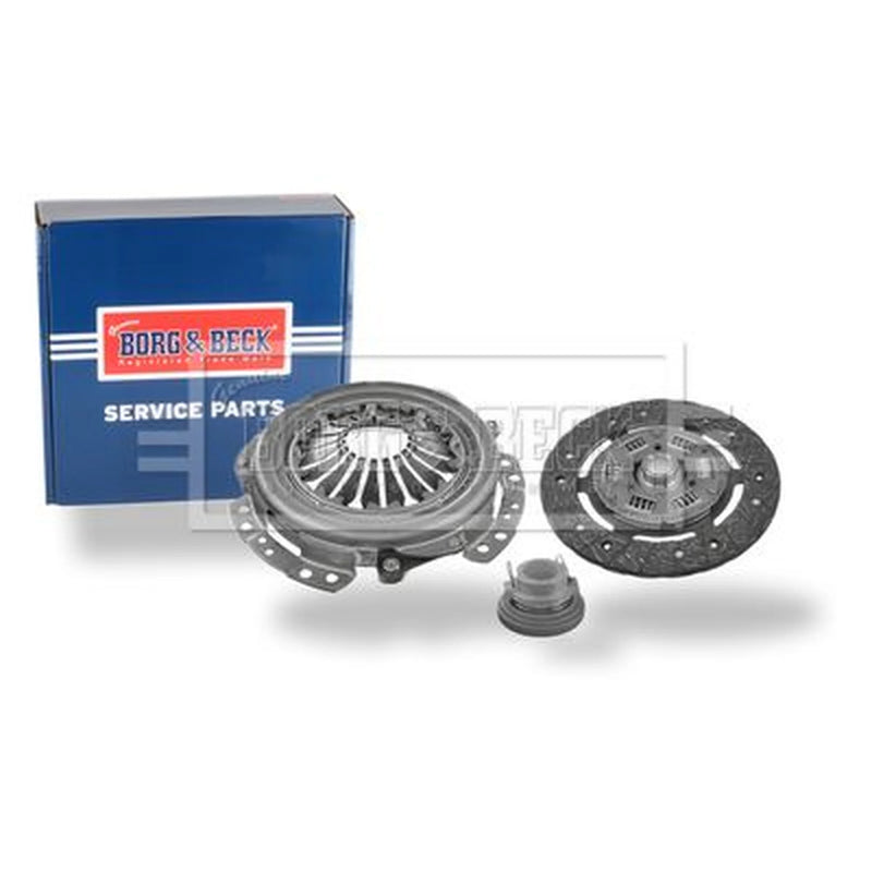 Borg & Beck Clutch Kit Set 3pc 200mm HK8902