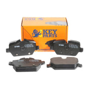 Key Parts Front Vented & Rear Vented Brake Discs & Pads fits BMW 1 2006-2011