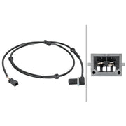 Hella ABS Wheel Speed Sensor Rear Right 6PU 012 806-831