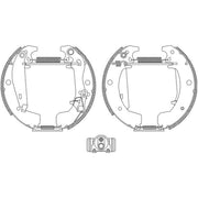 Mintex Brake Shoe Set Axle Kit fits Renault Trafic 1980-1989 1.4 1.6 2.0 2.1