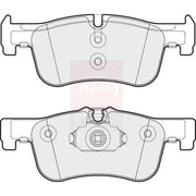 Apec Front Brake Pad Set PD3291