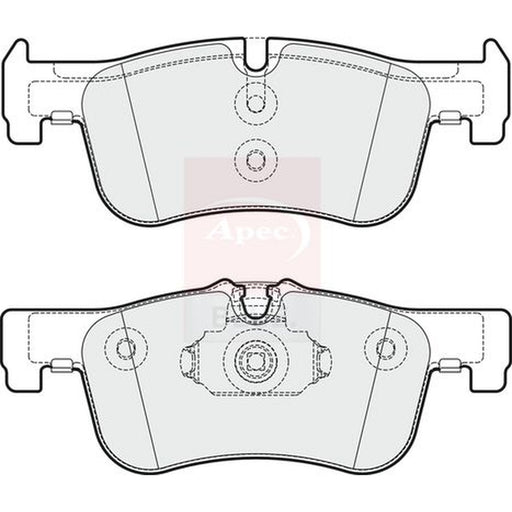 Apec Front Brake Pad Set fits BMW 1 Sports Hatch 2011-2019