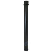 27" Redwood Black Table Leg: Rust Resistant & Stable for Motorhomes ITC - Dynamic Drive
