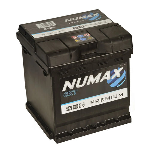 Numax Car Battery 12V 40Ah 340A Starter
