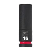 Milwaukee Hex Socket Shw 1/2 Deep 16Mm-1Pc 4932480334 Milwaukee - Dynamic Drive