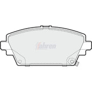 Fahren Front Brake Pad Set FBP3133