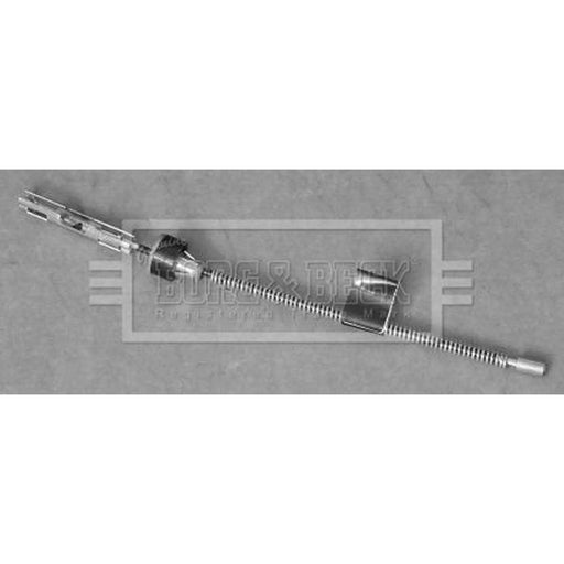 Borg & Beck Handbrake Cable Right Rear BKB3724