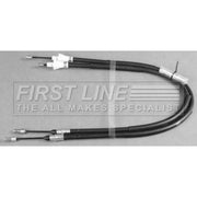 First Line Handbrake Cable Rear fits Renault Scénic II 2003-2009