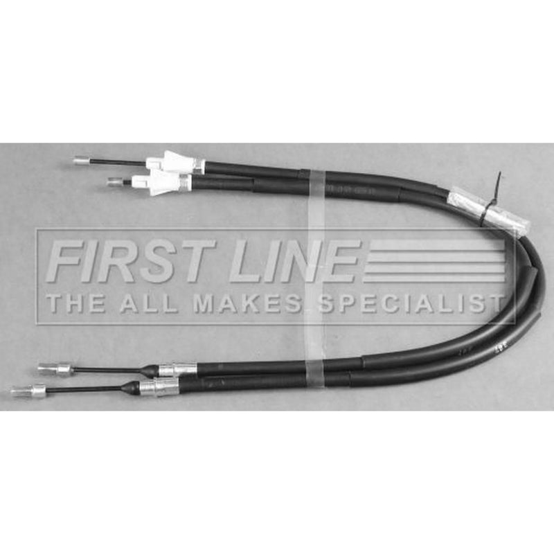 First Line Handbrake Cable Rear fits Renault Scénic II 2003-2009