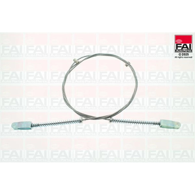 FAI Handbrake Cable Left Rear fits Austin Mini 1976-1981