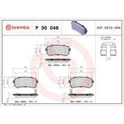 Brembo Front & Rear Pads fits Hyundai I20 I 2008-2015 1.1 1.2 1.4 1.6