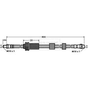 Borg & Beck Brake Hydraulic Hose Line Front Right BBH7391