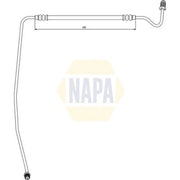 NAPA Brake Hydraulic Hose Line outer NBH1134