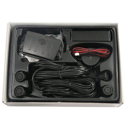4 Eye Reverse Sensor Kit in Matt Black for Caravan and Motorhome with Easy Inst Nova - Dynamic Drive