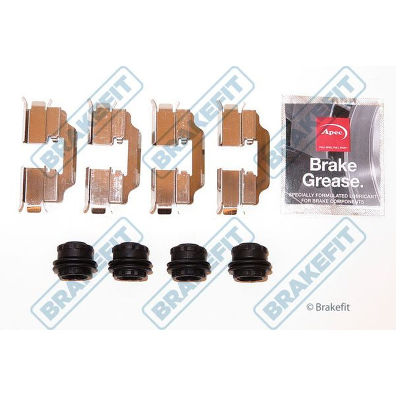 Apec Brake Pad Accessory Fitting Kit Rear fits Opel Adam 2014-2019 1.0 1.4