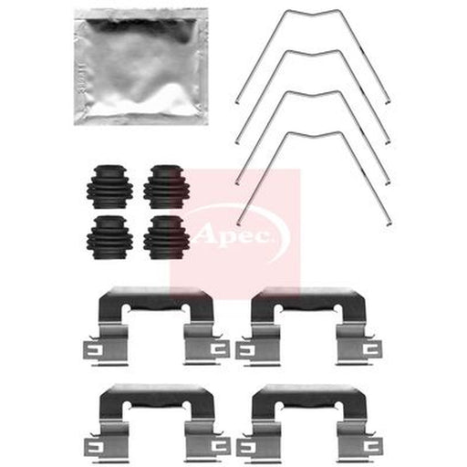 Apec Brake Pad Accessory Fitting Kit Front fits Hyundai I30 2016-2020 1.4