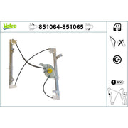 Valeo Electric Window Regulator Lifter Right Front 851065