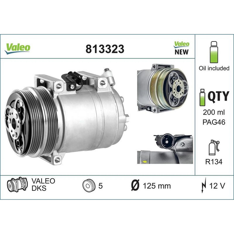Valeo Air Conditioning Compressor 813323