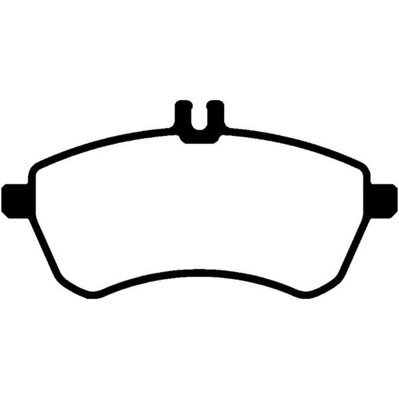 Abtex Front Brake Pad Set fits Mercedes-Benz C-Class 2007-2014
