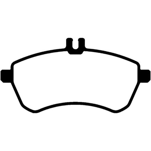 Abtex Front Brake Pad Set fits Mercedes-Benz C-Class 2007-2014