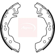 Apec Brake Shoe Set Axle Kit fits Daihatsu Materia 2006 on 1.5