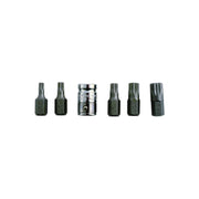 Laser Spline Bit Set 6pc 0592 Laser - Dynamic Drive