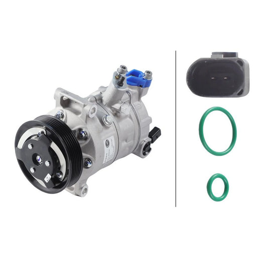 Hella Air Conditioning Compressor fits Audi A1 2010-2018 1.0 1.2 1.4 1.6 1.8 2.0