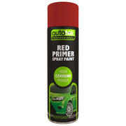 Autotek Tough Durable Primer Spray Paint - Red - 500ml - image 1