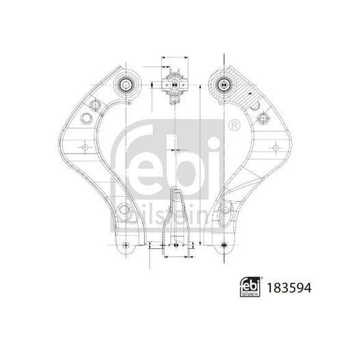 Febi Control/Trailing Arm Upper 183594