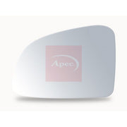 Apec Exterior Wing Mirror Glass Left fits Opel Meriva A 2003-2010