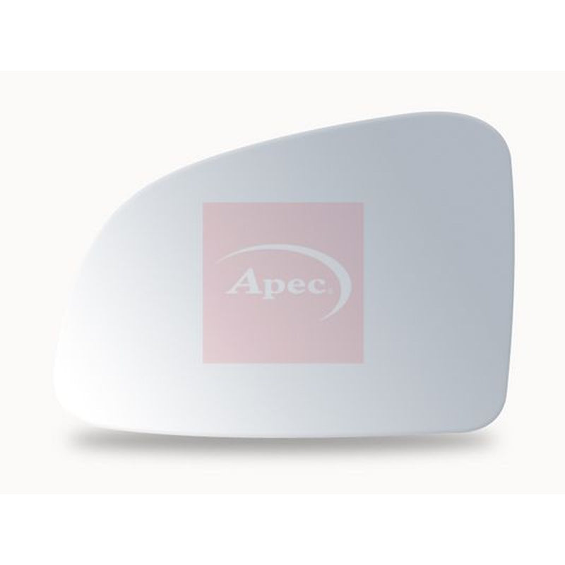 Apec Exterior Wing Mirror Glass Left fits Opel Meriva A 2003-2010