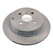 Febi 2 x Solid Rear Brake Discs 27234-x2