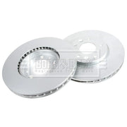 Borg & Beck 2 x Vented Front Brake Discs BBD6356