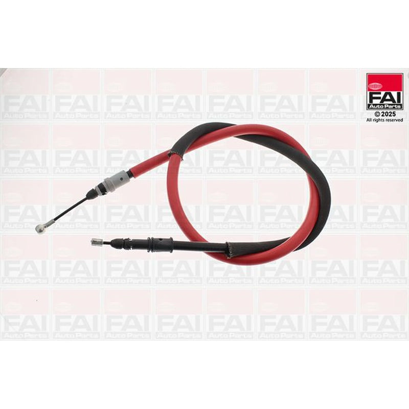 FAI Handbrake Cable Left Rear fits Citroën C8 2002-2012 2.0 2.2 3.0