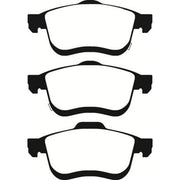 Abtex Front & Rear Pads fits Fiat 500L 2013-2014 1.4 1.6