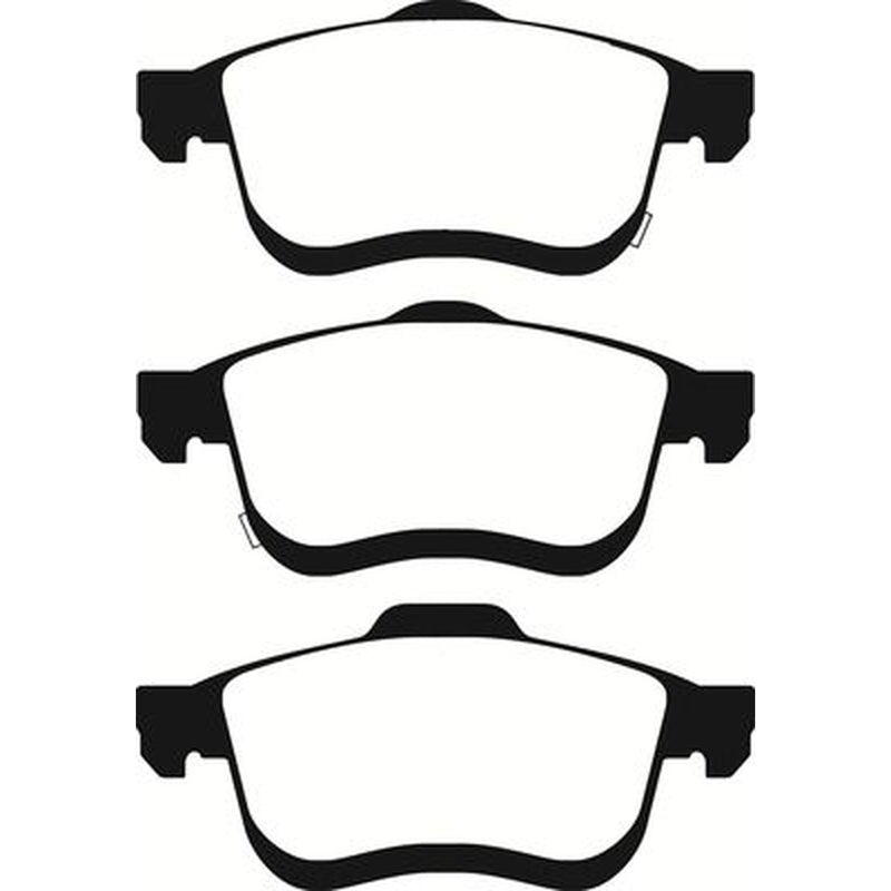 Abtex Front & Rear Pads fits Fiat 500L 2013-2014 1.4 1.6