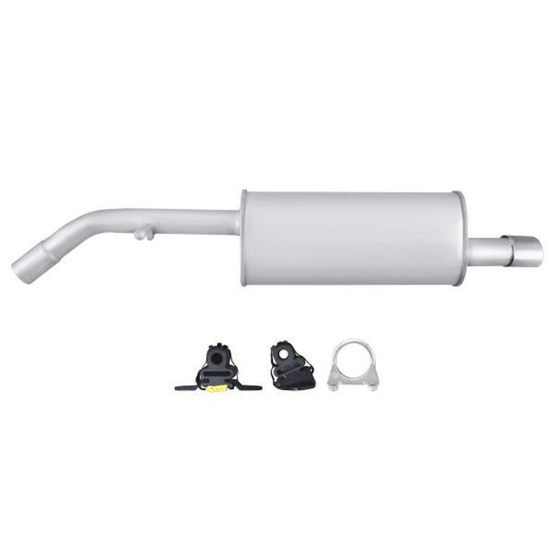 Hella End Silencer Rear fits Peugeot 1007 2005 on 1.4