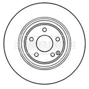 Borg & Beck Front / & Rear / Brake Discs & Pads fits Mercedes-Benz S-Class
