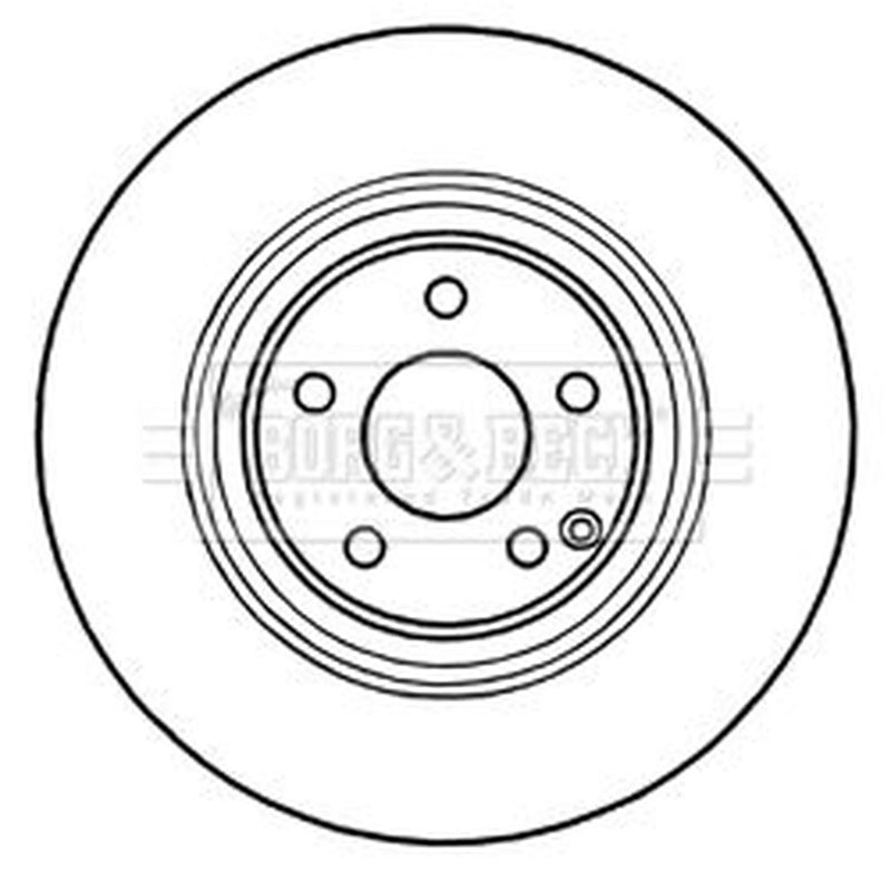 Borg & Beck Front / & Rear / Brake Discs & Pads fits Mercedes-Benz S-Class