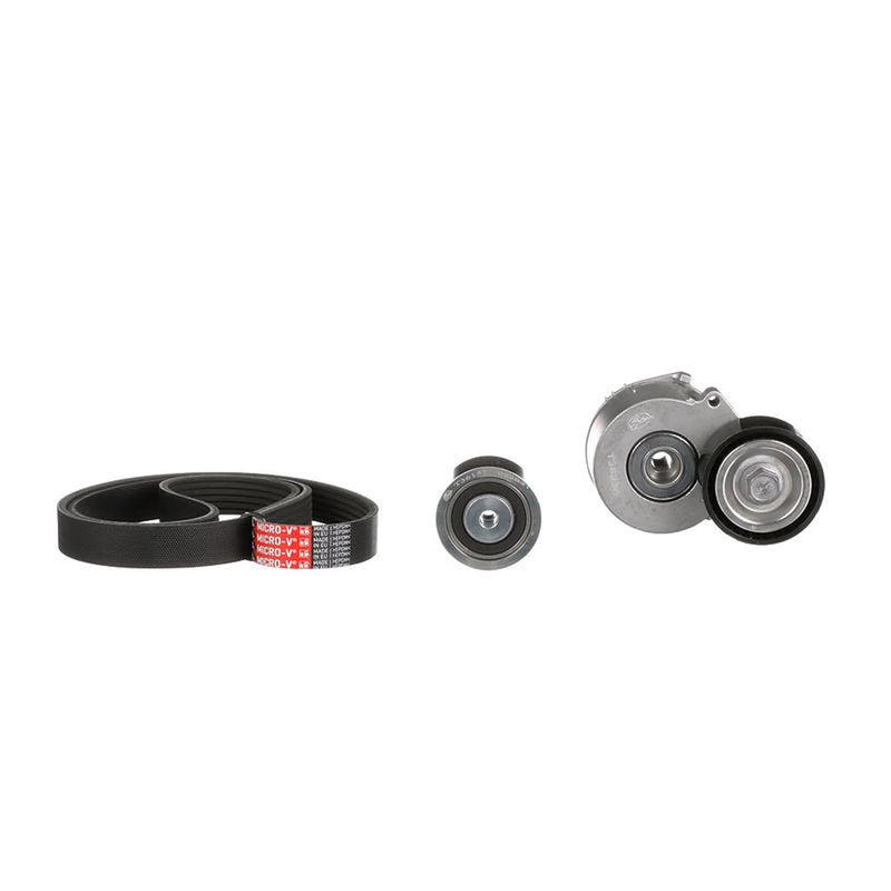 Gates V-Ribbed Belt Set fits Citroën C4 I 2007-2008 2.0