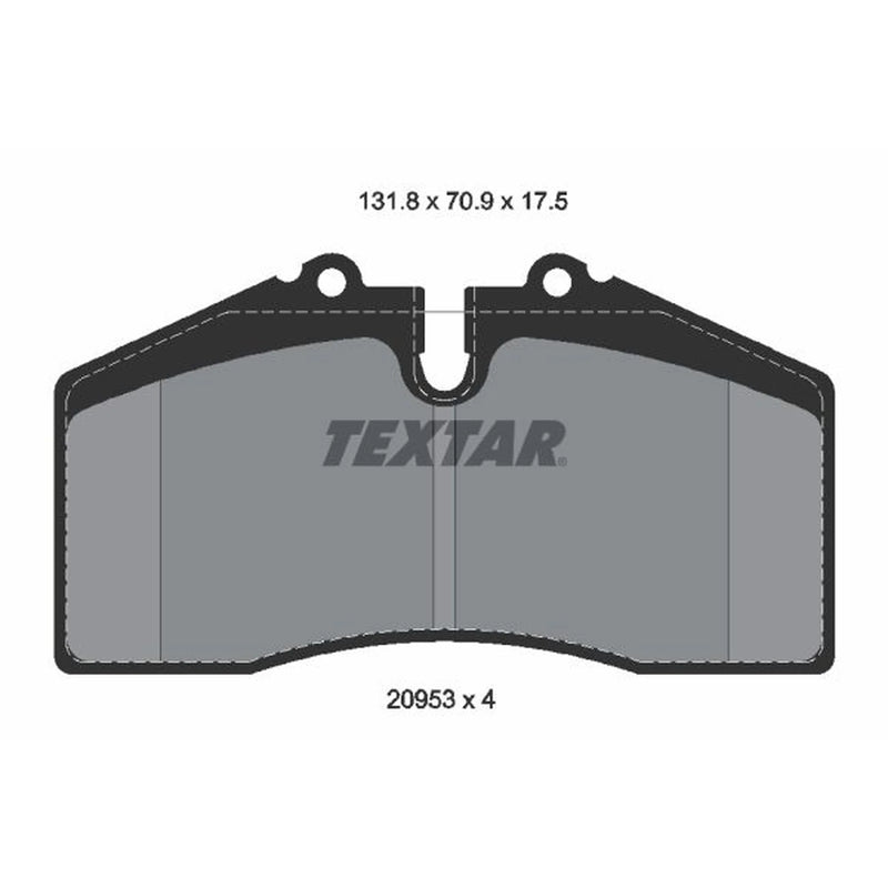 Textar Front Brake Pad Set 2095310