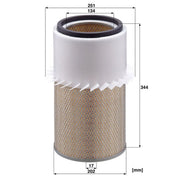 MANN-FILTER Engine Air Filter fits Daf 45 1991-2000