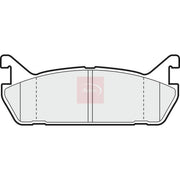 Apec Rear Brake Pad Set fits Daihatsu Applause 1989-1997 1.6