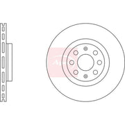 Apec Front Brake Vented Discs & Pads fits Opel Corsa E Hatchback 2014 on 1.4